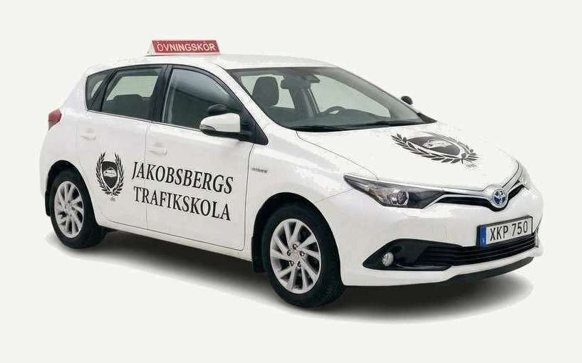 Jakobsbergs Trafikskola övningsbil