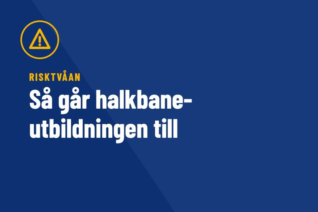 Risktvåan – Så Går Halkbaneutbildningen Till